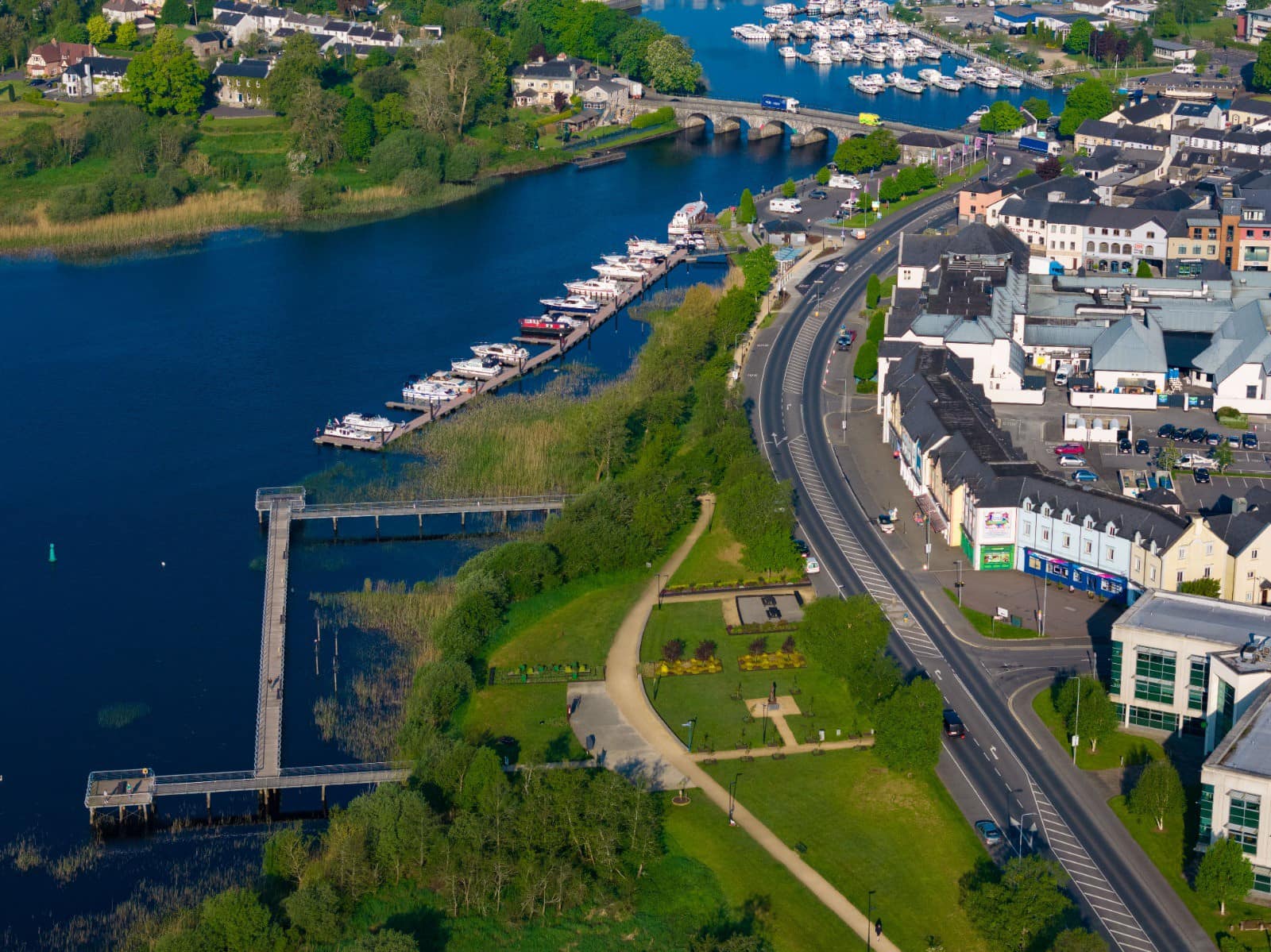 Town Aerial View